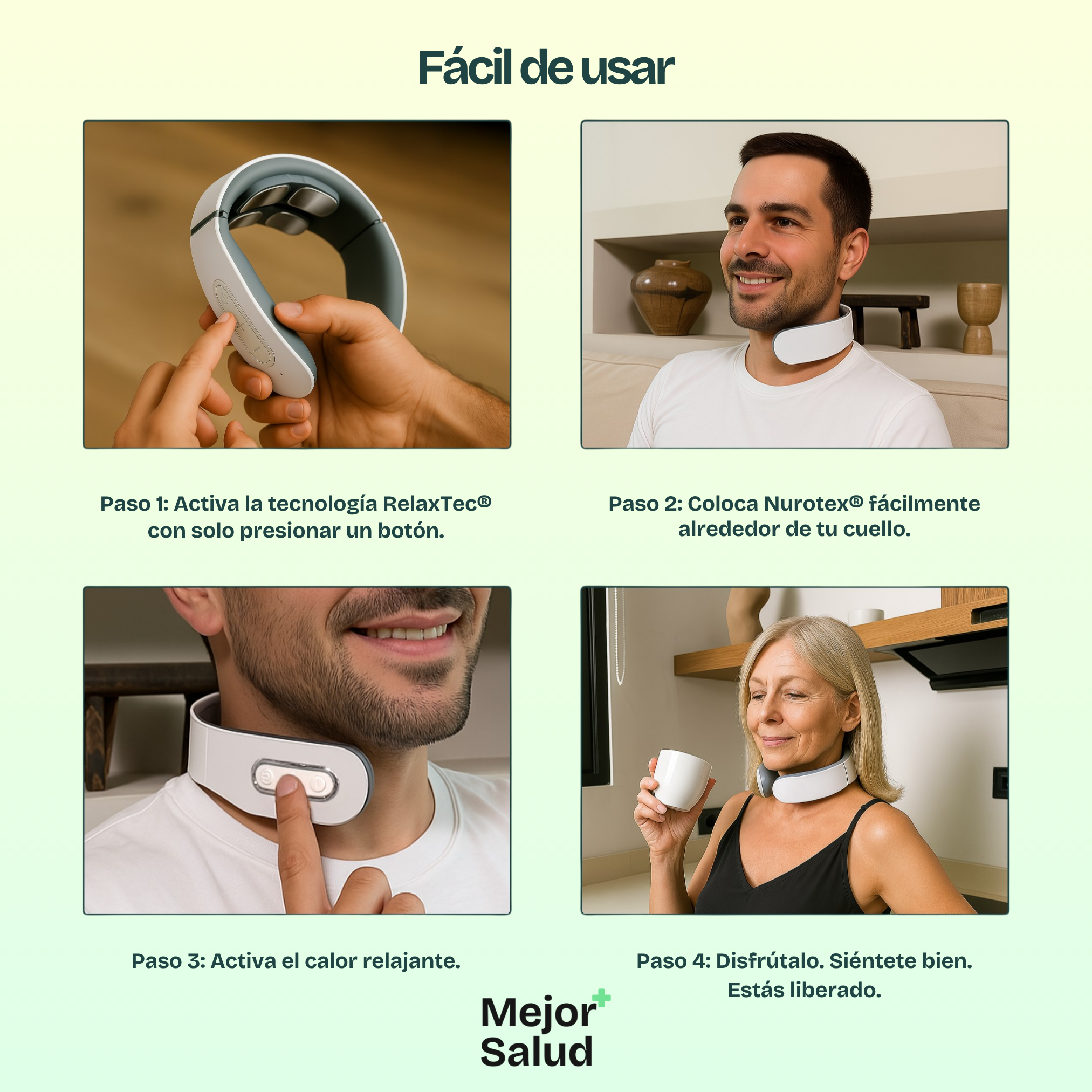 MejorSalud® Solución 11-en-1 para el cuello