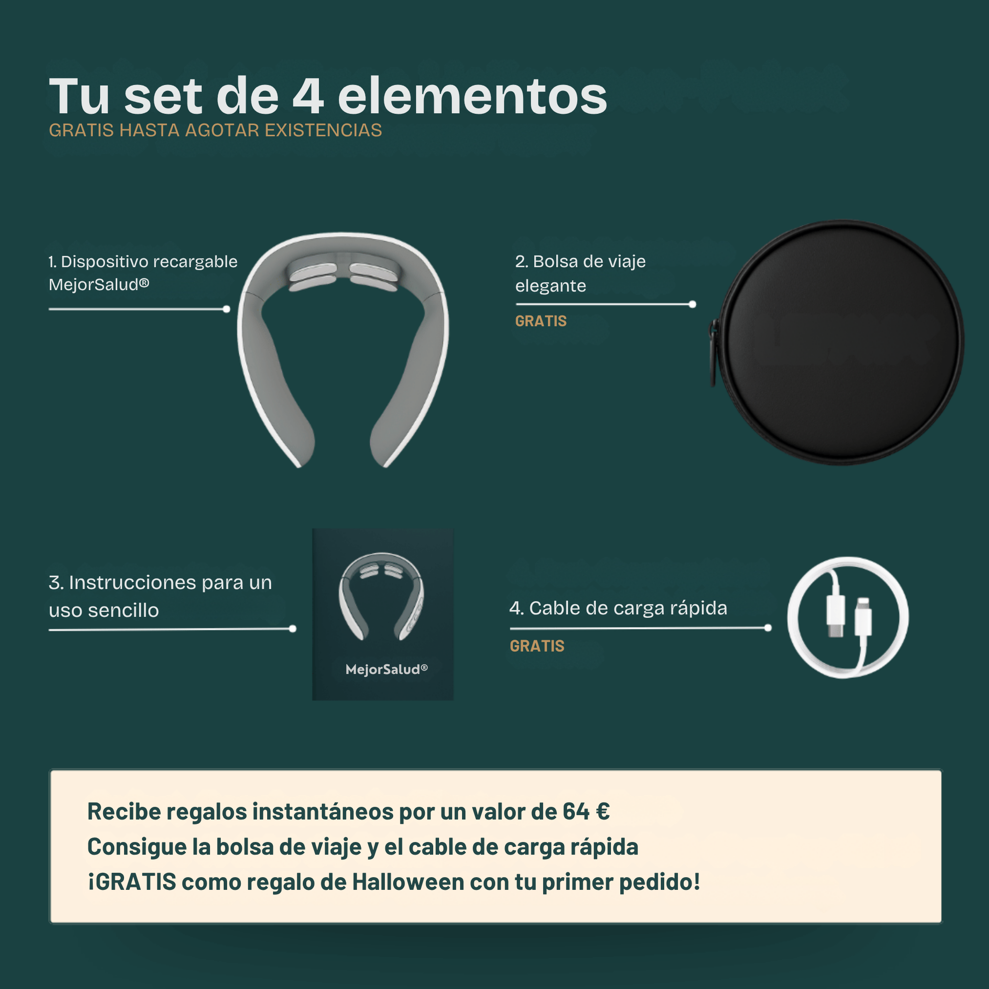 MejorSalud® Solución 11-en-1 para el cuello