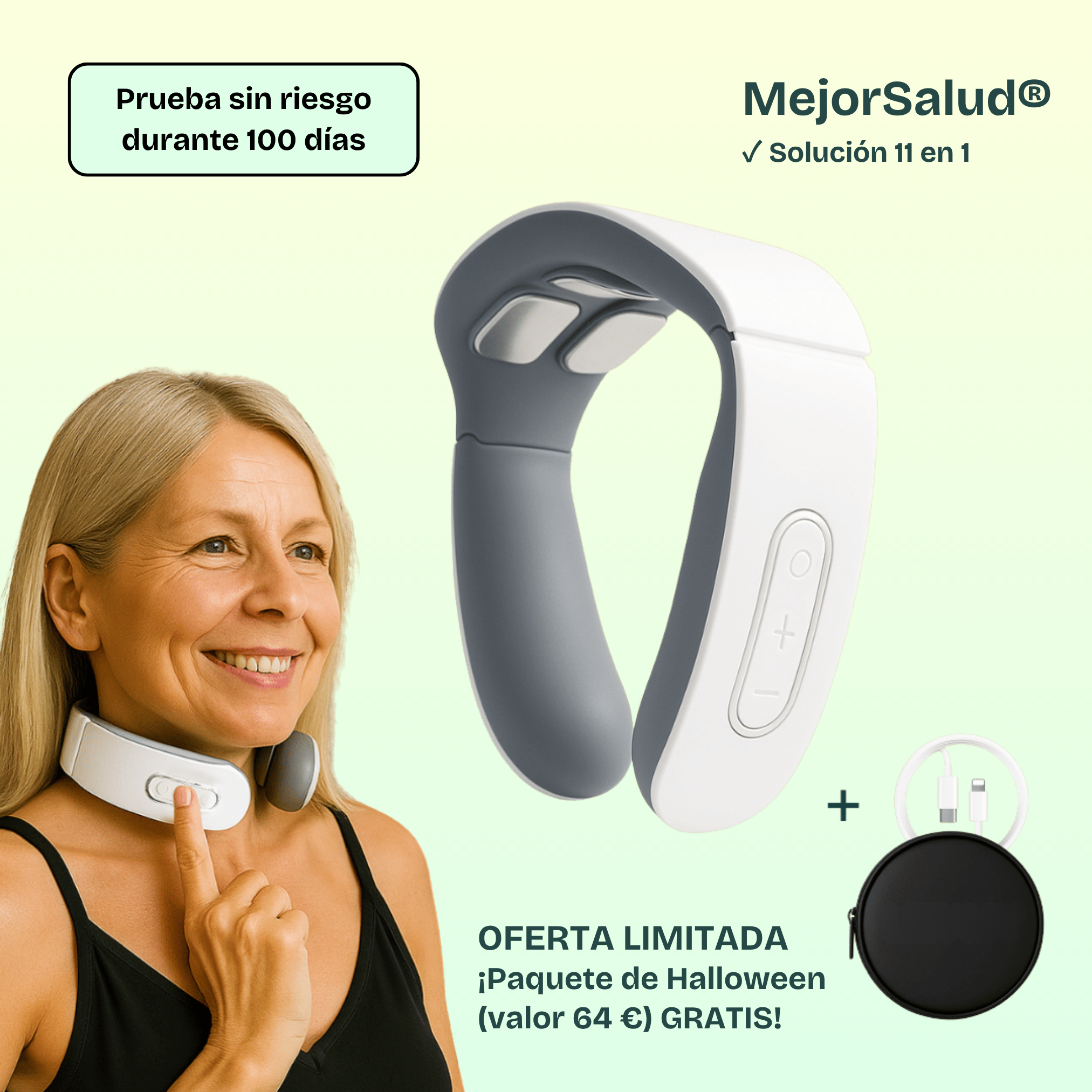 MejorSalud® Solución 11-en-1 para el cuello