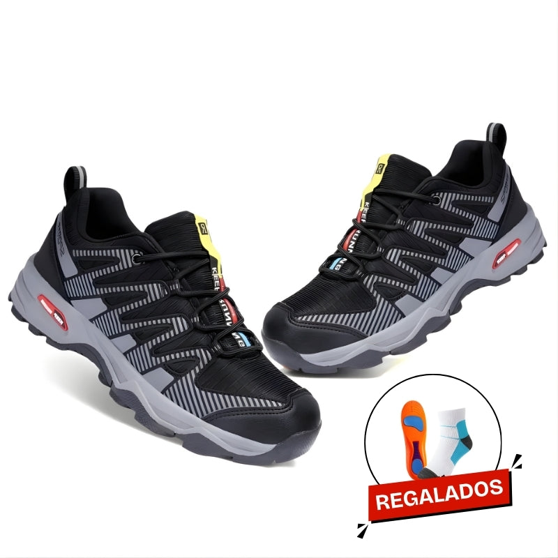 OrthotrailPro™: Zapatillas Ortopédicas de Senderismo para Hombres