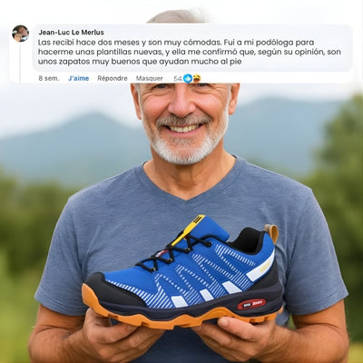 OrthotrailPro™: Zapatillas Ortopédicas de Senderismo para Hombres