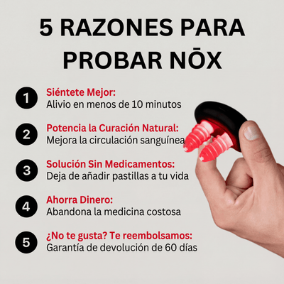 NŌX™ | Adiós a la Congestión: Alivio Natural en 10 Minutos