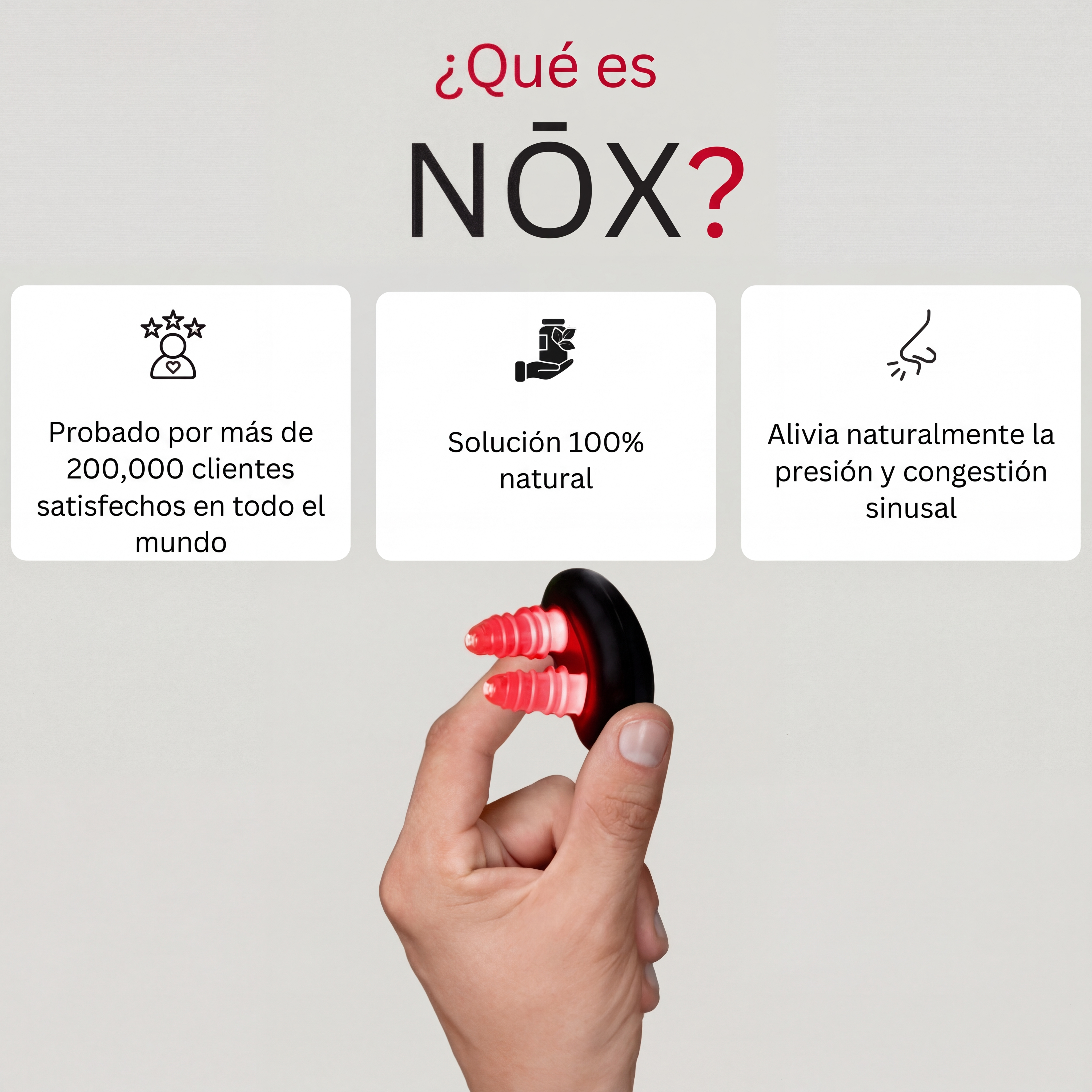 NŌX™ | Adiós a la Congestión: Alivio Natural en 10 Minutos