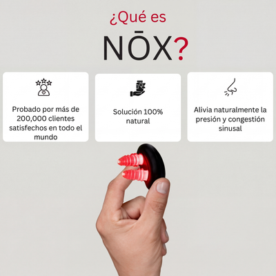 NŌX™ | Adiós a la Congestión: Alivio Natural en 10 Minutos