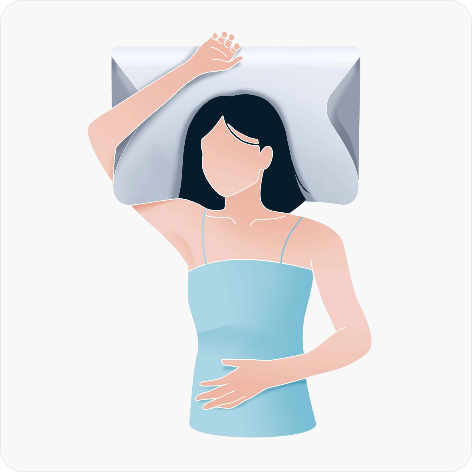 Durmientes boca arriba