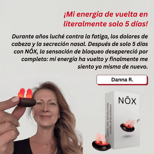 NŌX™ | Adiós a la Congestión: Alivio Natural en 10 Minutos