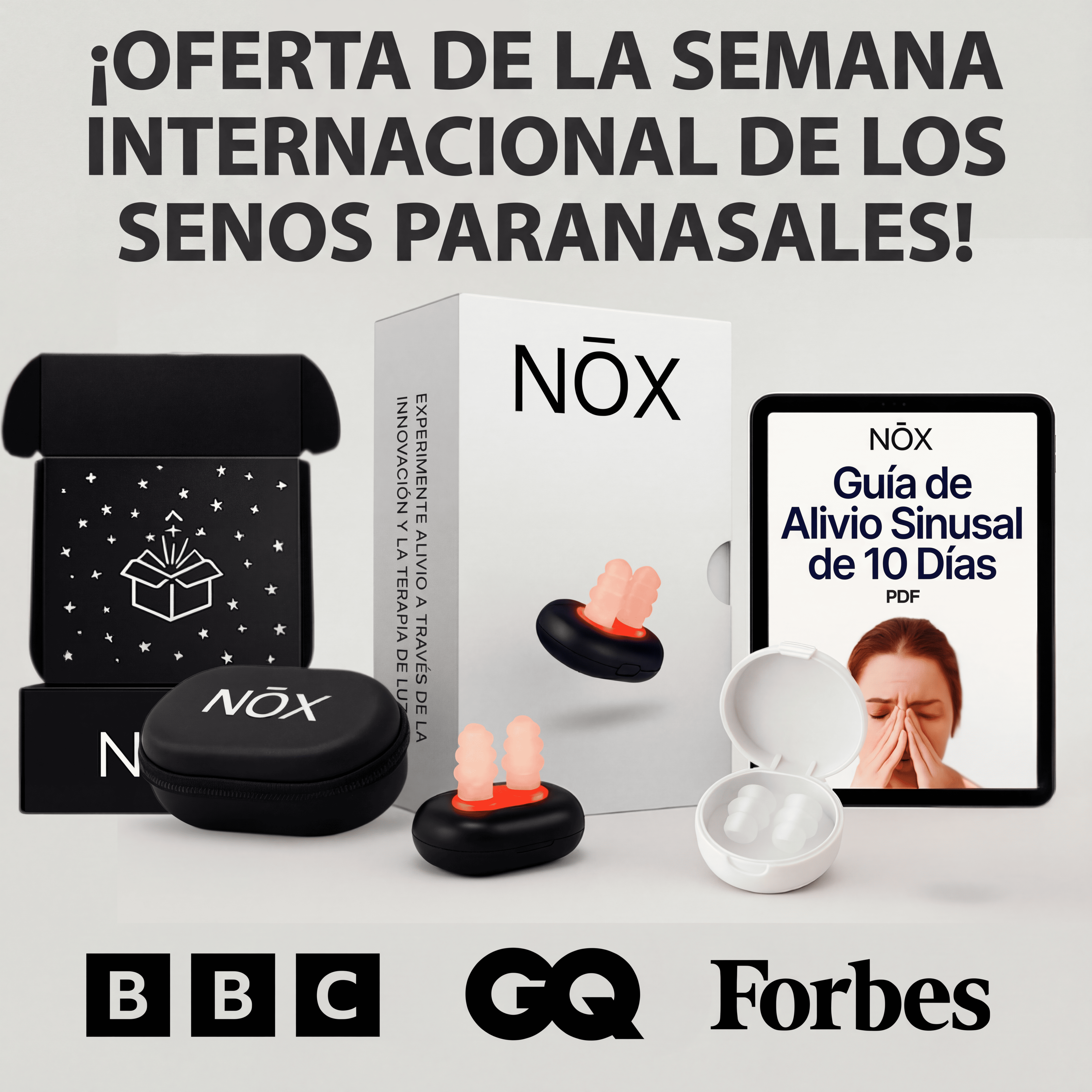 NŌX™ | Adiós a la Congestión: Alivio Natural en 10 Minutos