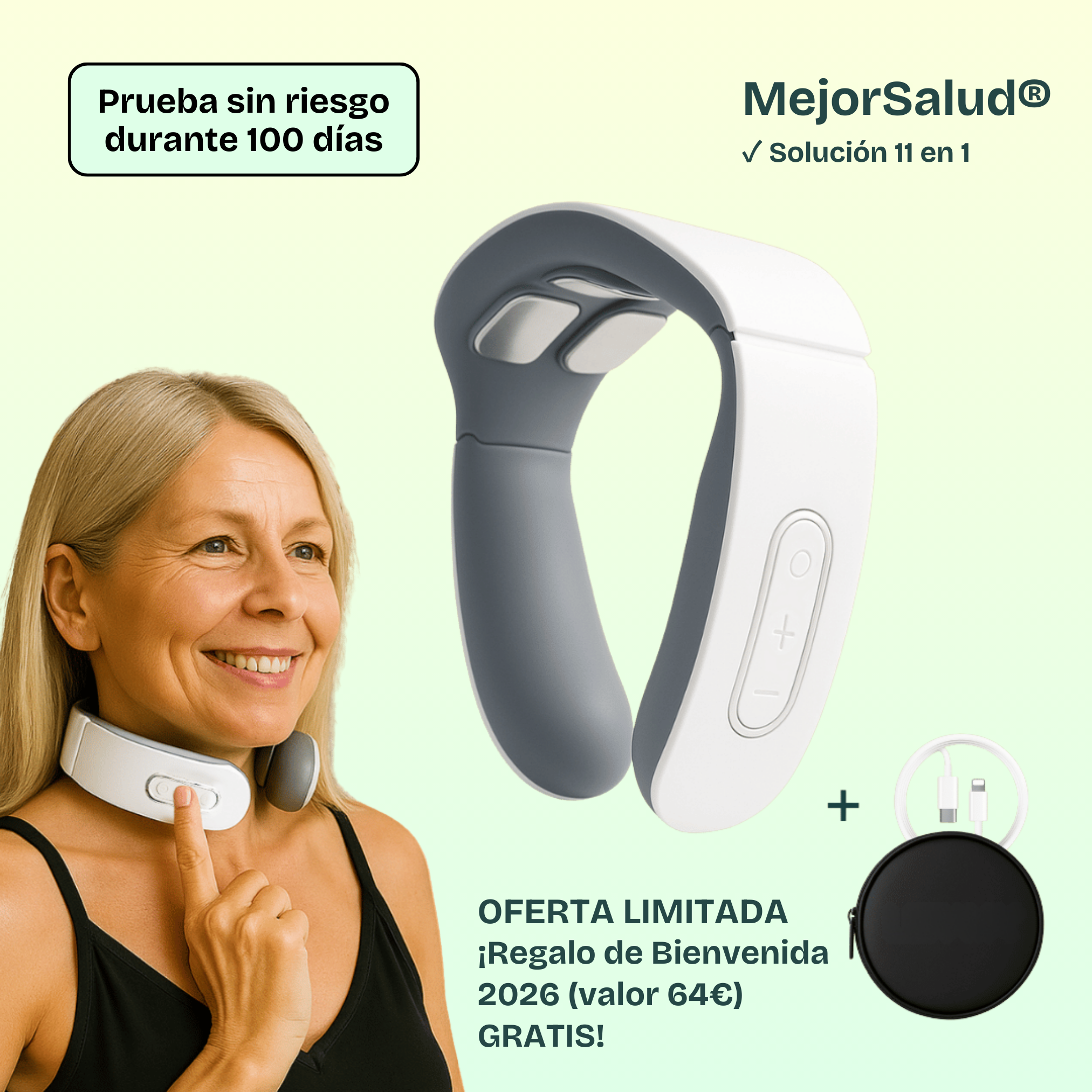 Nexora® Solución 11-en-1 para el cuello