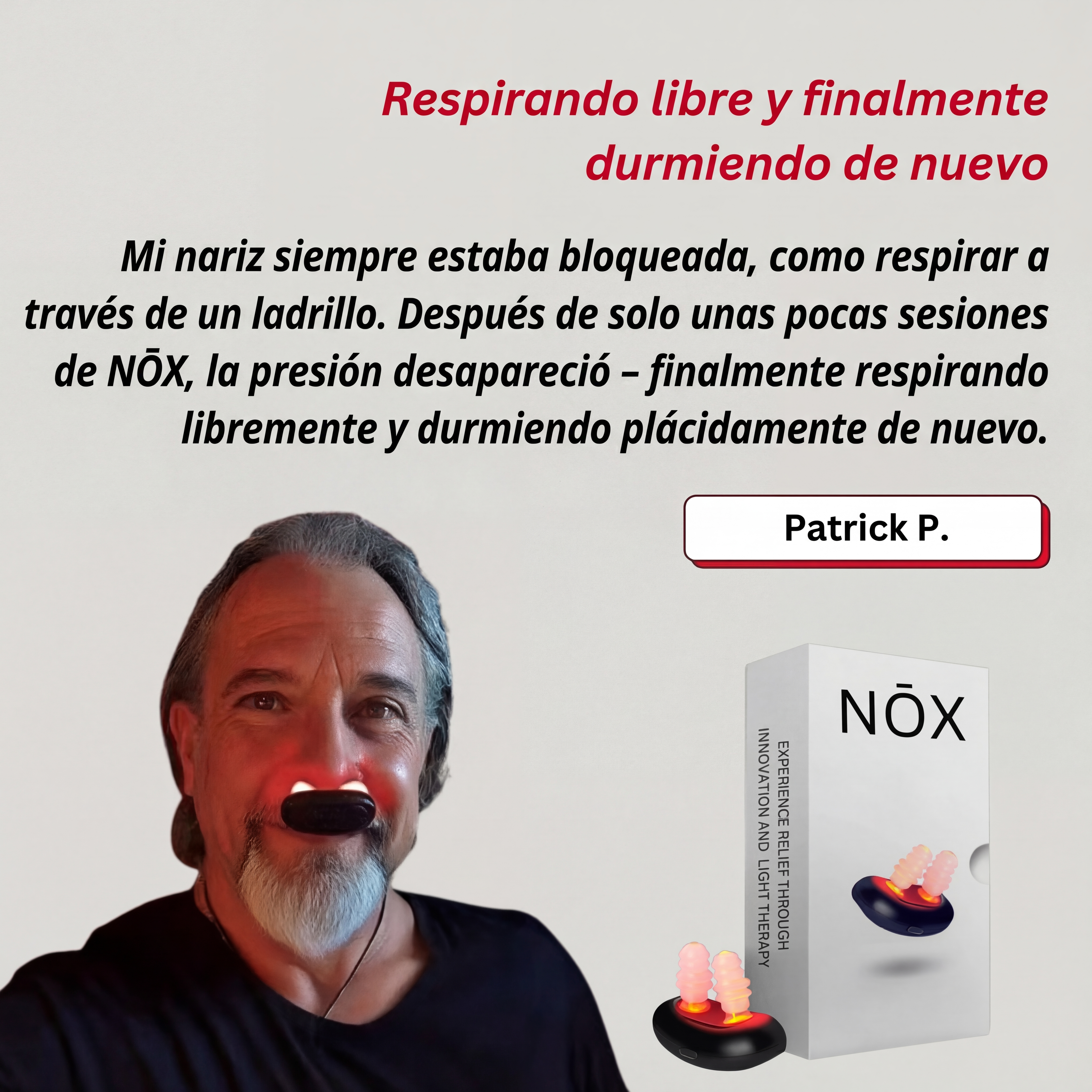 NŌX™ | Adiós a la Congestión: Alivio Natural en 10 Minutos
