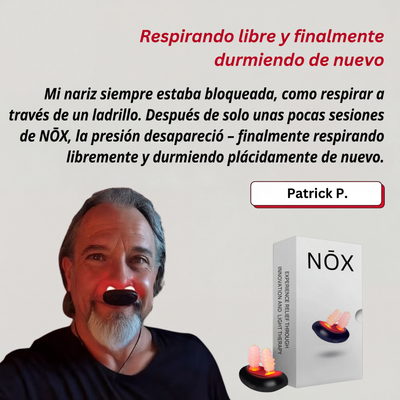 NŌX™ | Adiós a la Congestión: Alivio Natural en 10 Minutos